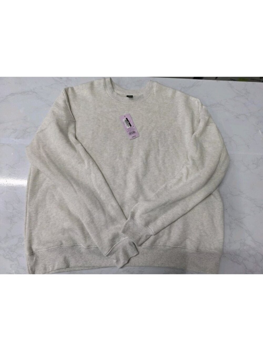 Wild Fable Women’s M Oatmeal Oversized Crewneck Sweatshirt Pullover. Wl483
